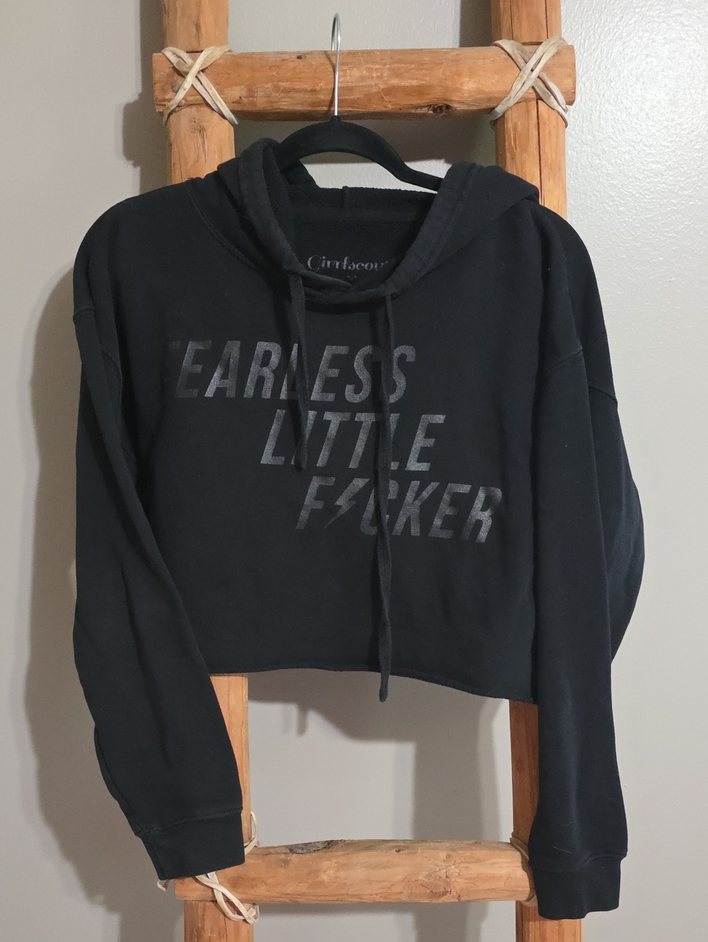 Girrlscout Cropped Hoodie